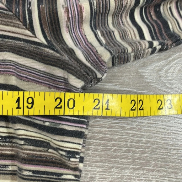 🌸 Croft & Barrow Crewneck Long Sleeve Striped Top L - Picture 8 of 14